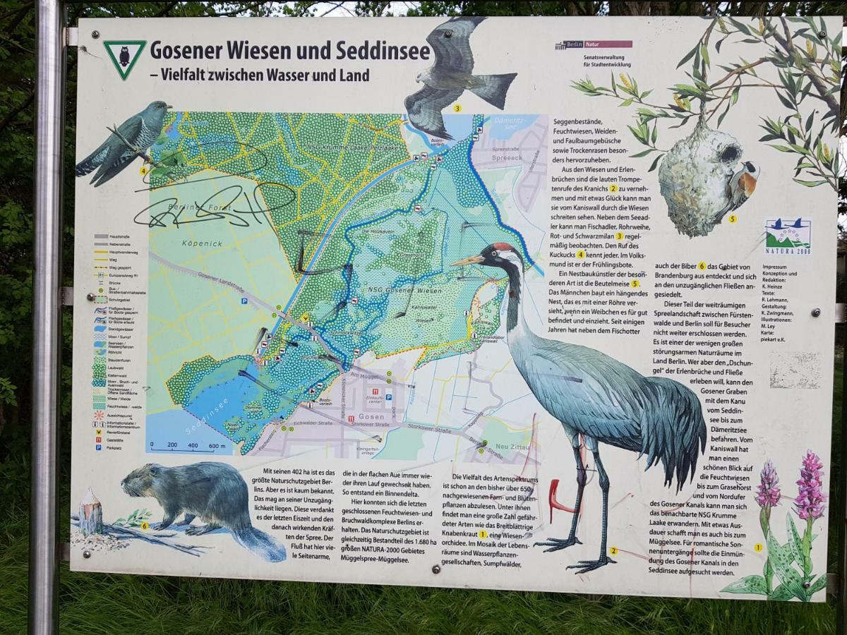 Gemuetliche Idylle Am Seddinsee Gosen Экстерьер фото